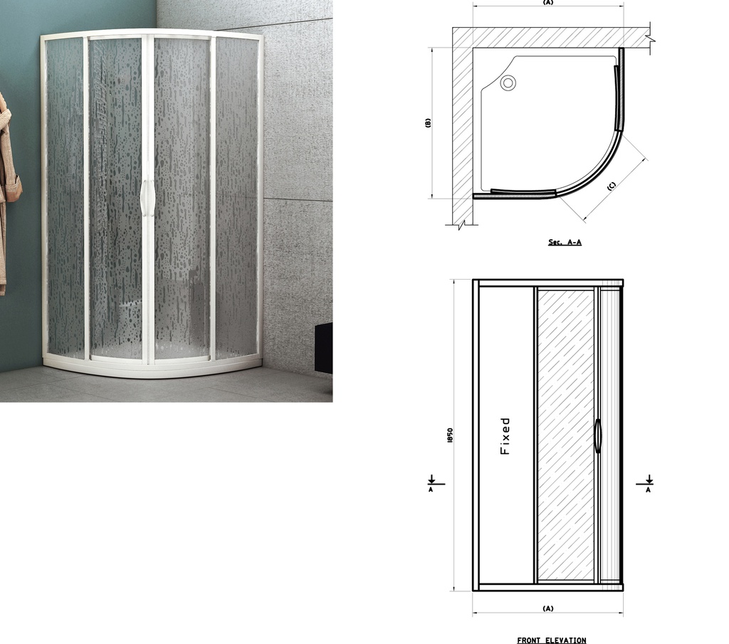 كابينه ايديال ستاندرد - - - - ابيض ف1 1 