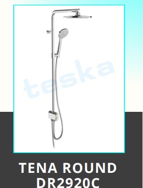 خلاطات تيسكا Tena مسطره 2*1مدور _ _ DR2920CW ابيض _ 1 